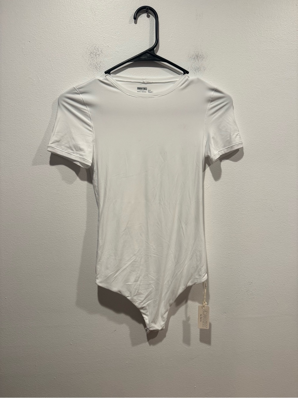 SMOOTHEZ Short Sleeve Bodysuit from Aerie